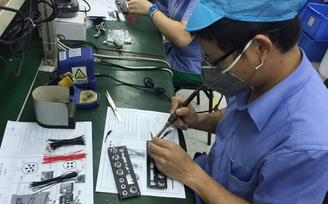 廣州敏視舉行首屆敏視杯烙鐵技能比賽