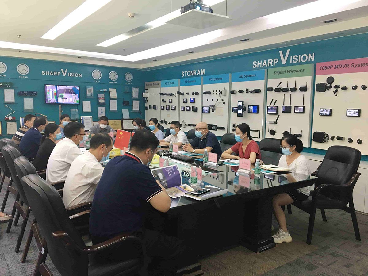 敏視動態(tài) | 天河區(qū)區(qū)長一行蒞臨敏視參觀調(diào)研