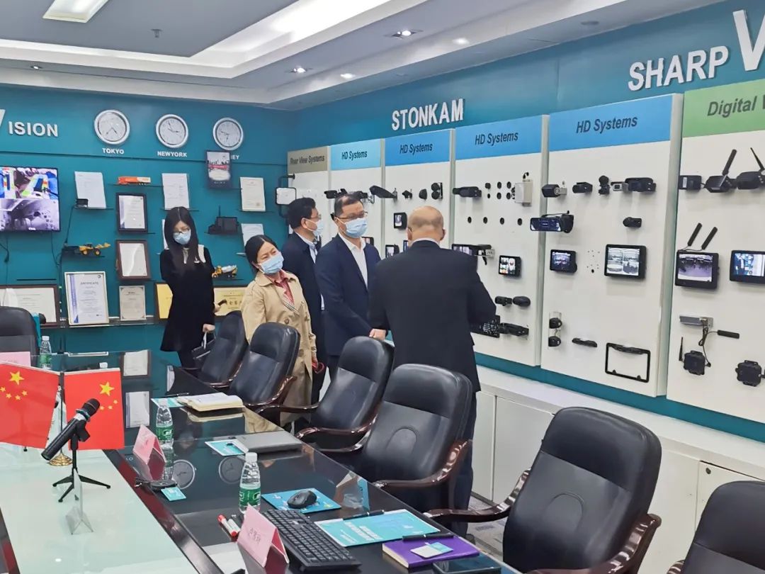 廣州市天河區(qū)區(qū)長陳建榮一行蒞臨敏視開展走訪調(diào)研活動