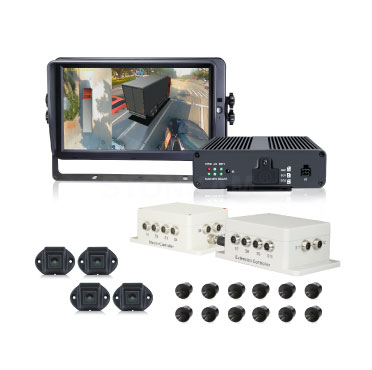 360°3D全景行車系統(tǒng)帶盲點(diǎn)偵測(cè)