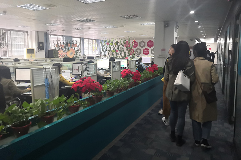 敏視順利開展廣外商務(wù)英語研究生學(xué)院企業(yè)參觀活動(dòng)