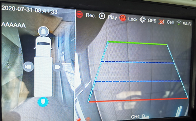 AVM報(bào)警效果演示