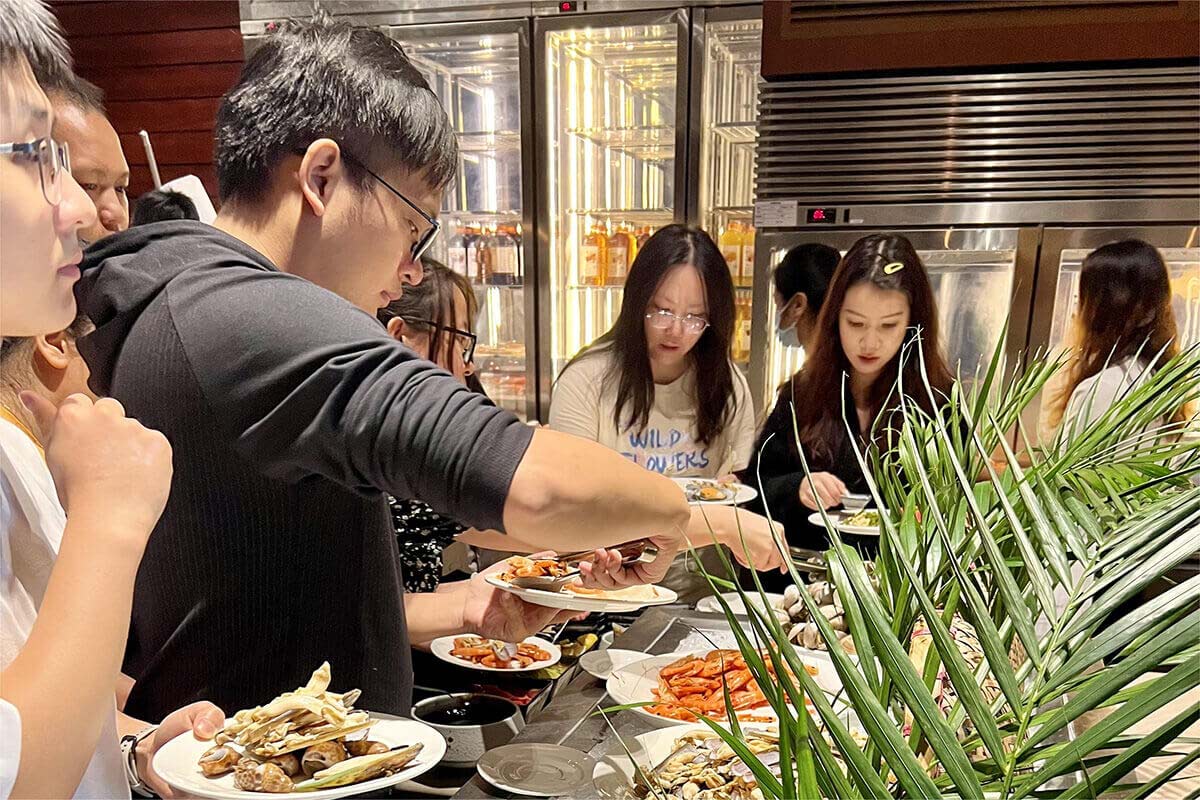 海鮮不限量供應(yīng)