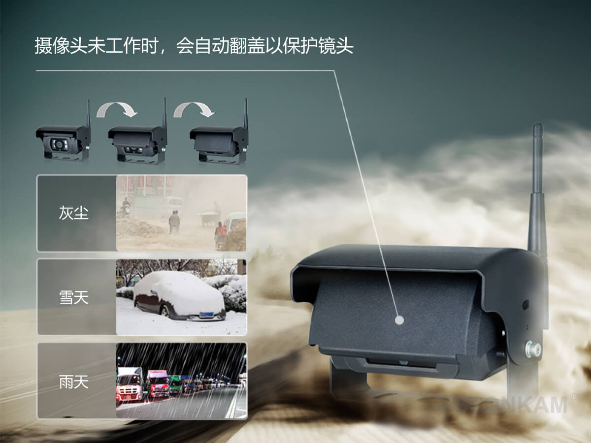 車載無線后視攝像頭