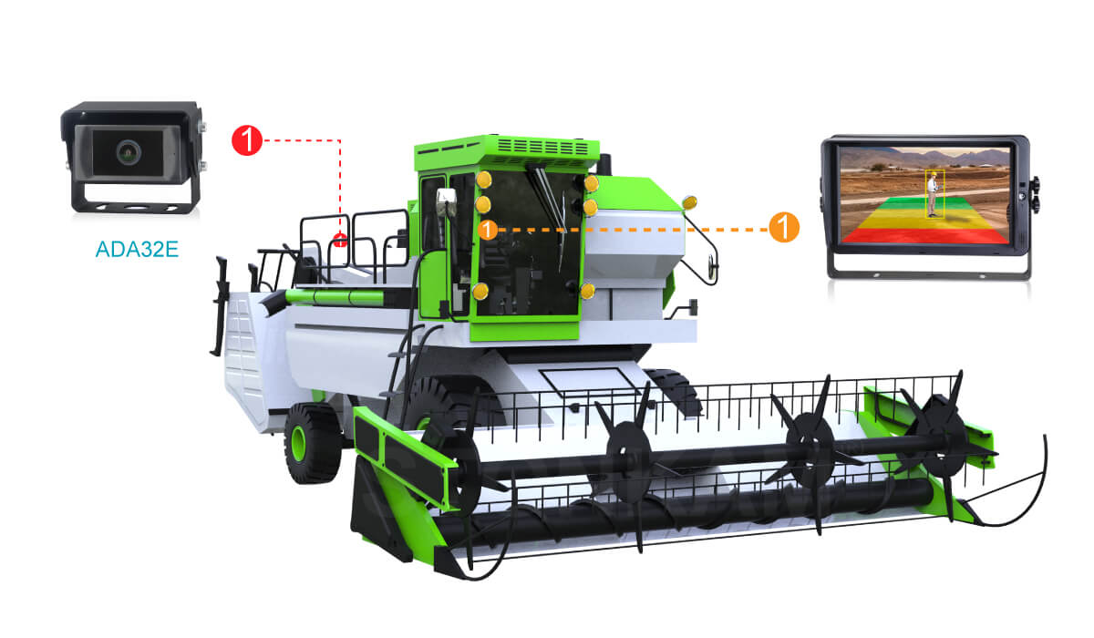 工程車(chē)盲區(qū)預(yù)警					