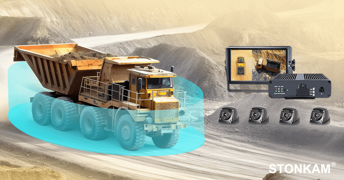 敏視工程車載360全景系統(tǒng)