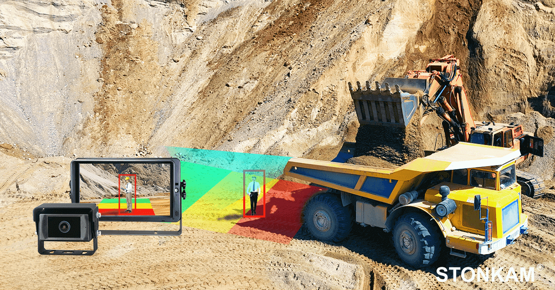 敏視工程車載盲區(qū)監(jiān)測(cè)系統(tǒng)