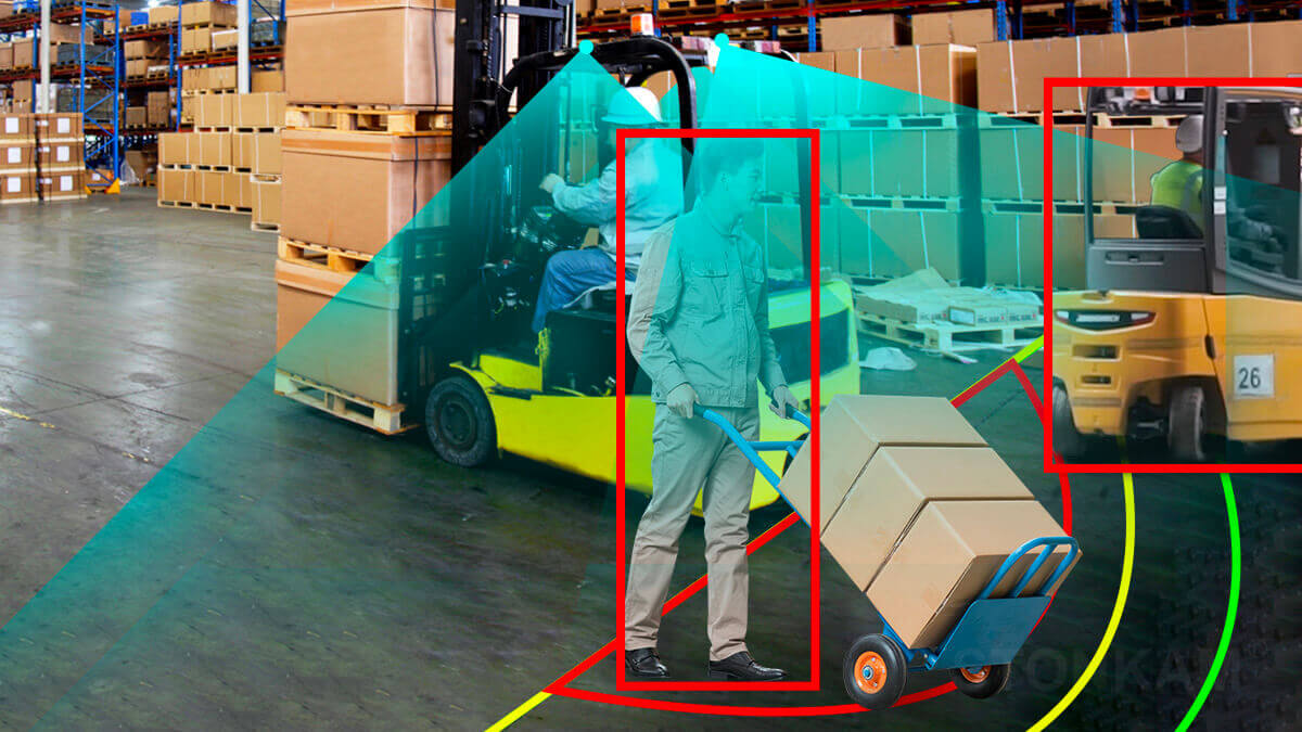 數(shù)字無線監(jiān)控系統(tǒng) AI叉車安全監(jiān)控