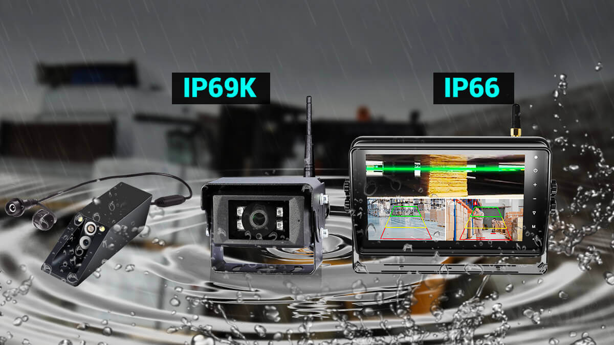 數(shù)字無線傳輸兩畫面視頻監(jiān)控系統(tǒng) 叉車AI無線監(jiān)控系統(tǒng)